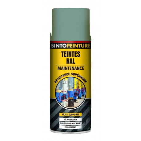 PEINTURE DE MAINTENANCE GRIS BRILLANT RAL 7001