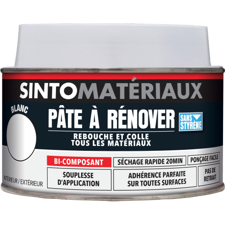 PÂTE À RÉNOVER Blanc Boîte 1470 G