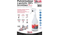 PULVERISATEUR taliaPULVE 1 LITRE HERMETIQUE