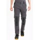 Pantalon coupe charpentier avec ouverture pour insertion de genouillères HARDY T.42