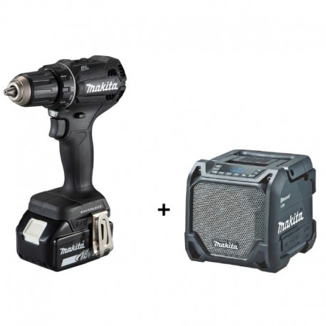 LOT Perceuse visseuse LXT DDF485RTJB + Enceinte bluetooth Batterie/Secteur DMR202B