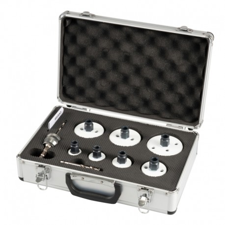 E-12295-Coffret 7 Scies cloches Bi-Métal