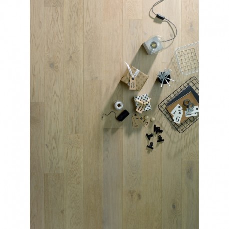 PREMIUM monolame P132 Chêne Blanchi Choix de bois Authentic Nuancé